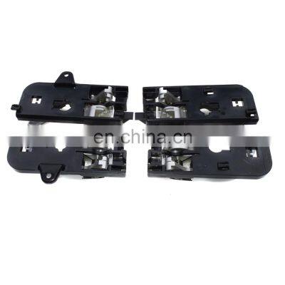 Free Shipping!For Hyundai Sonata 2.4L 3.3L Silver Interior Inner Door Handles Set of 4