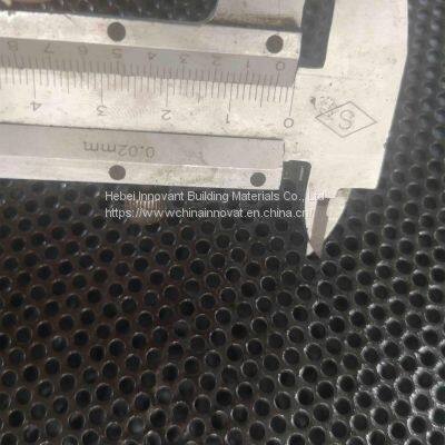 Stainless Steel 304 316 Micron Round Hole Perforated Metal Sheet