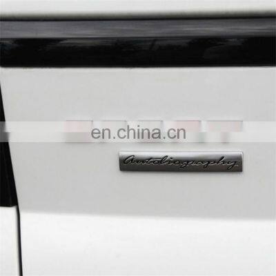 Custom ABS Body Decoration Car Emblem Sticker For Ranger Rover