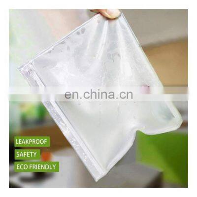 4 Size 1/3/5 Pack Translucent Frosted Peva Material Food Packing Bag Storage Bag For Food Refrigerator Vacuum Bags Storage photo-3