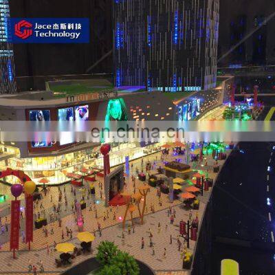 Experienced shopping center architectural model maker commercial model building