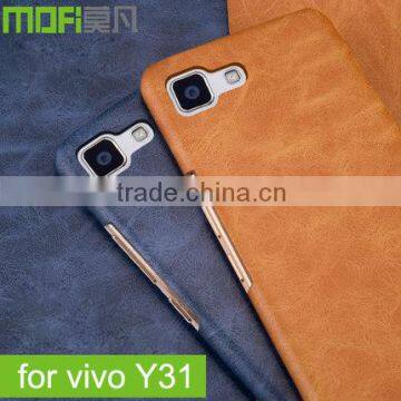 2016 New MOFi Case Housing for Vivo Y35, Mobile Phone Coque Leather Back Cover for BBK Vivo Y35