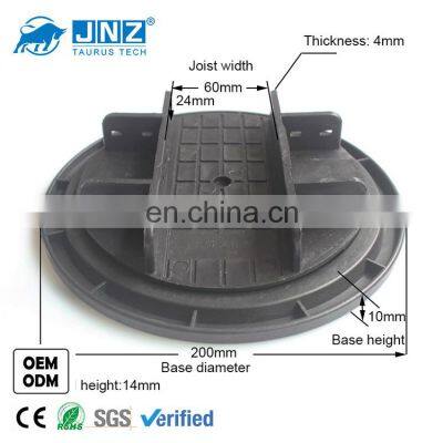 JNZ High-quality Pedestal Rubber Paver Supports Fixed Height Desk