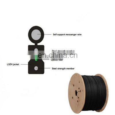 Hanxin Single Wire Armoured Cable G657A 1 core Drop FTTH FTTX fiber optic cable GPON network cable