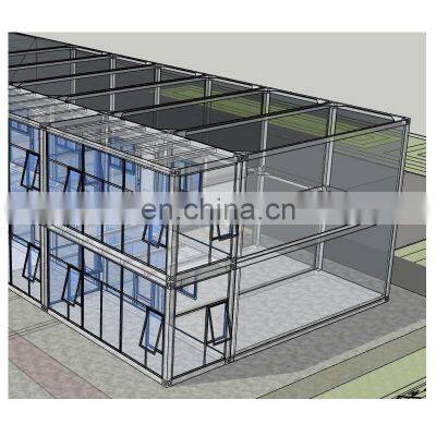 Prefabricated Steel Workshop Worker Building Housing Warehouse