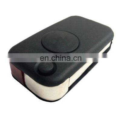 1 Button Flip Remote Car Key Shell Blank Case Cover For Mercedes Benz