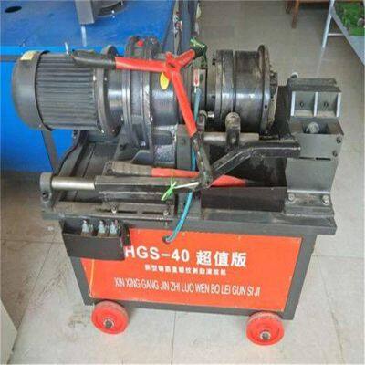 Hot Sale Construction Machinery Automatic Steel Threading Machine /Rebar Thread Rolling Machine