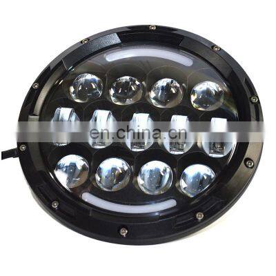 Shanghai Sanfu Car Accessories For Jeep W rangler JK 07-17 J108 LED Headlight New Model High/Low Beam Offroad Truck Headlight