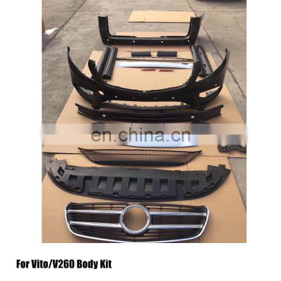 Car Body Kits for Vito V260 Metris Front and Rear Bumper Body Kit