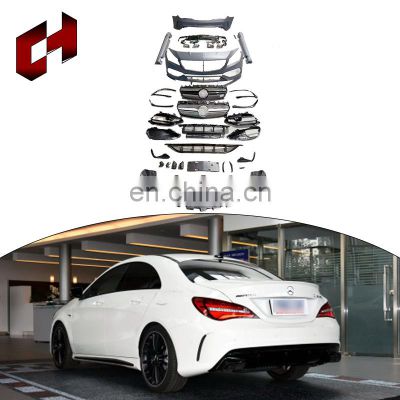 CH New Upgrade Luxury Larynx Taillight Machine Cover Front Rear Bumper Body Kit For Mercedes Cla Class W117 To Cla45