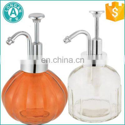 250Ml 300Ml Glass Garden Flower Water Pressure Sprayer Nozzle Pump Small Watering Can Bottle For Gardening Watering photo-2