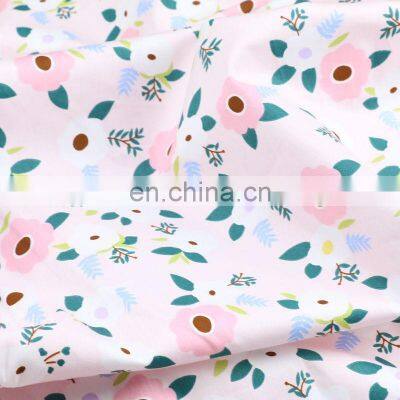 Small Floral Printed Cotton Garment Fabric Twill Wholesale Home Textile Bed Set Pure Cotton Woven Fabric photo-2