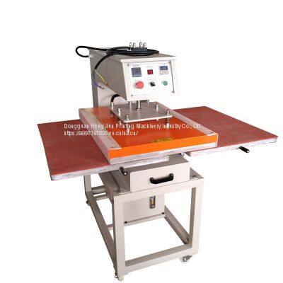 40 * 60 Hydraulic Slide Double Position Hot Stamping Machine Hot Transfer Machine Clothing Hot Drill Hot Stamping Machine