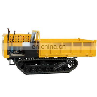 Mini crawler dumper trucks rubber track 3 tons crawler transporter dumper