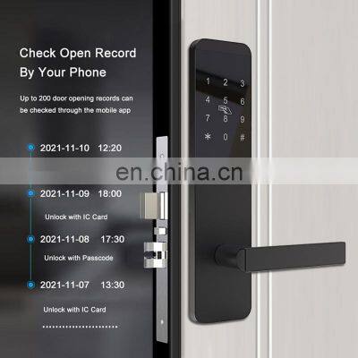 Security Ble Ttlock App Rfid Card Electronic Digital Hotel Lock For Hotel Apartment Airbnb photo-4