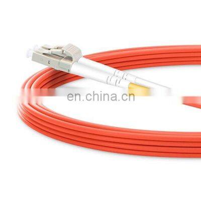 LC UPC to SC UPC Duplex 2.0mm PVC (OFNR) OM2 Multimode Fiber Optic Patch Cable photo-2