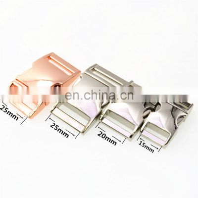 Wholesale Metal Quick Side Release Buckle with 4 Colors Quick Side Release Buckle