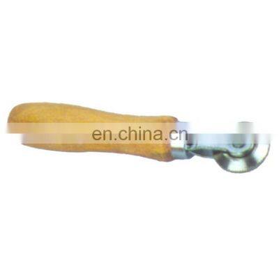 Tire Patch Stitcher Wooden Handle Ball Bearing Roller