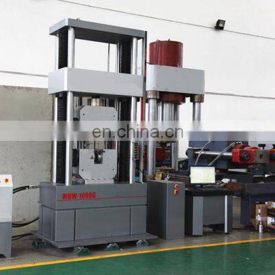 500kn 600kn 50Ton 60Ton Hydraulic Wedge-shape Fixture Metal Tensile Universal Testing Machine photo-4