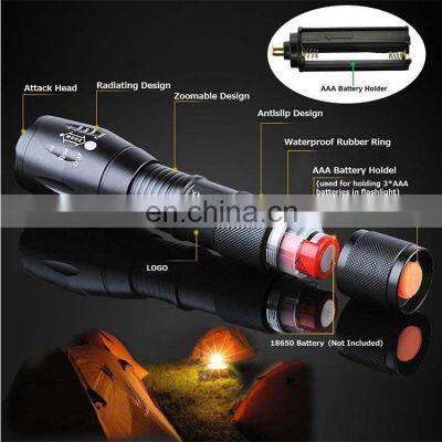 Amazon NEW Hot Selling Light Modes Handheld LED Flashlight for Biking Camping photo-3