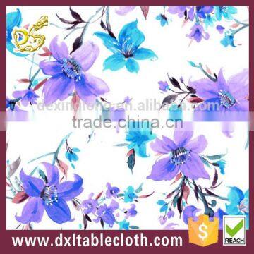 Flower New Design Home Textile Fancy Table Cloths Picnic Table photo-3