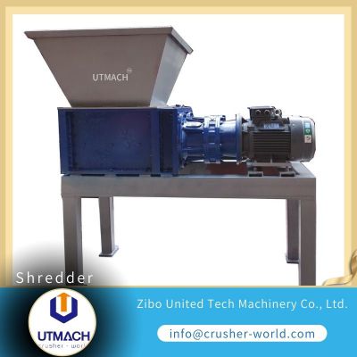 four shaft shredding machine in china, 4 shaft shredder