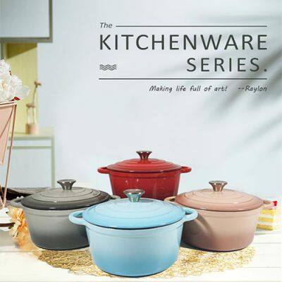 4 Liter Enameled Cast Iron Dutch Oven Wholesale Factory - Raylon photo-3