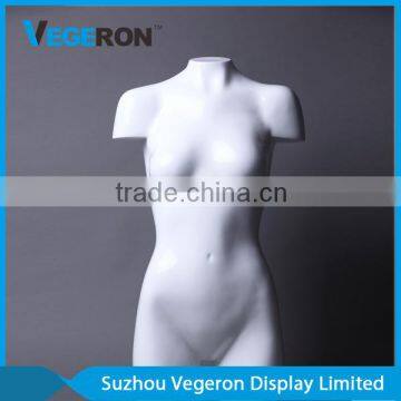 high quality half body fiberglass female torso mannequin                        
                                                Quality Choice