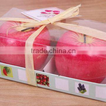 apple candle beautiful fruit candle
