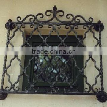 craft wrought iron door window grill