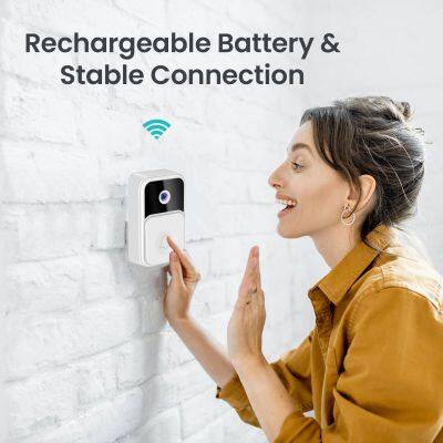 Wireless HD 1080P Visual Smart Security Doorbell photo-5