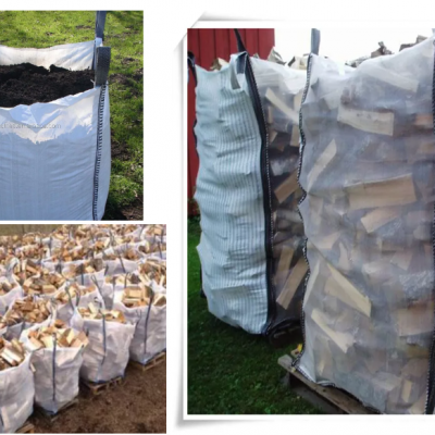 4-panel Builders Bags for Sugar Custom Logo Whosale 500kg 1000kg 700kg 2000kg Portland Cement Super Sacks Baffle Bulk Bag photo-5