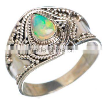 Ethiopian Opal RING ,925 sterling silver jewelry wholesale,WHOLESALE SILVER JEWELRY,SILVER EXPORTER,SILVER JEWELRY FROM INDIA