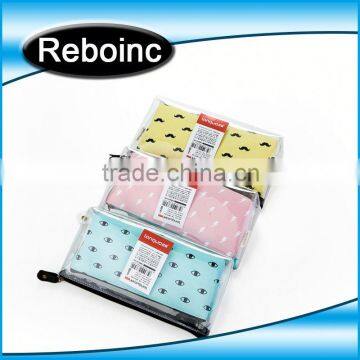 Pvc credit plastic display price card holder