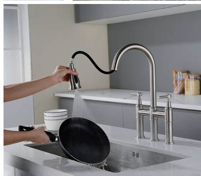 Keep the Kitchen Fresh and Hygienic Cleaning is Easy and Convenient Multi-functional Design Pot Filler Mixer Series photo-4