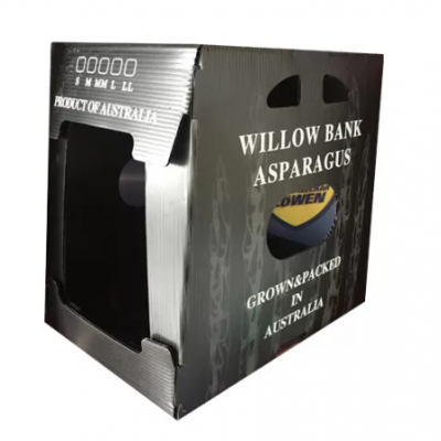 Recycled Turnover Vegetable Packaging Box Vegetable Corrugated Boxes photo-3