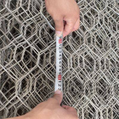 80*100mm Woven Gabion Cages PVC Protected Gabion Walls for Roadside Barriers and Urban Drainage Systems Manufacturer Direct