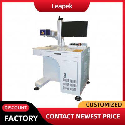 20W-50W Power Fiber Laser Marking Machine Portable Laser Marker for Outdoor Dustbin Text Marking
