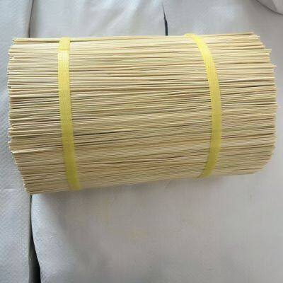 Jiangxi Factory 8/9/10/12 Inch Round 1.3mm Bamboo Incense Sticks for Making Agarbatti