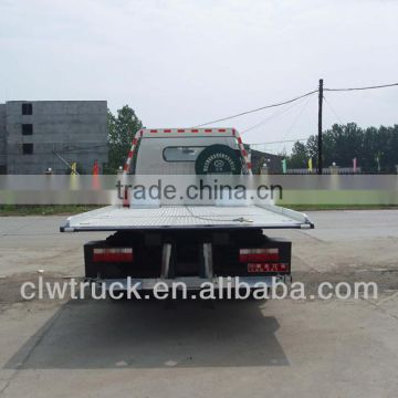 Dongfeng DLK LHD 4 ton flatbed wrecker truck