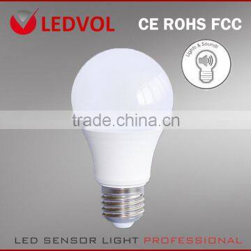 Sound and Light Control Sensor LED Light Bulb GSL-3W-SG