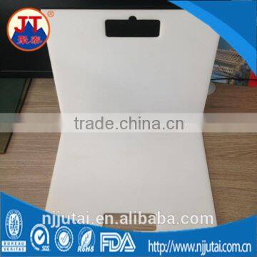 Non toxic 100% virgin white foldable hdpe cutting board