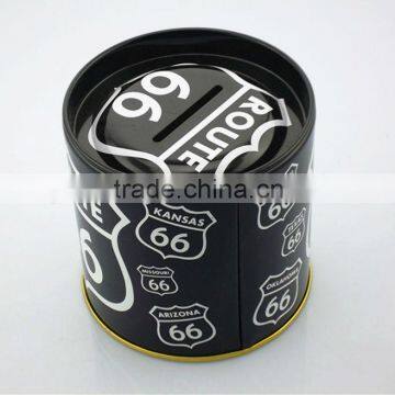 Dongguan wholesale coin bank tin box coin tin bank coin box