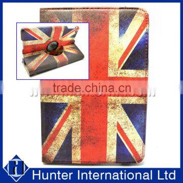 Distressed Union Jack Rotating Case For iPad Mini 4