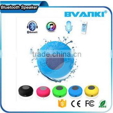 2016 new premium Shower Bluetooth Speaker Also for Outdoor , Portable waterproof Speaker Bluetooth with fm radio