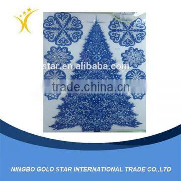 2016 Wholesale delicate Tree gift Christmas 3d floor Sticker