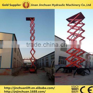 9 Meter Of Electric Hydraulic Scissor Lift Machinery with Scissor Lift for Sale