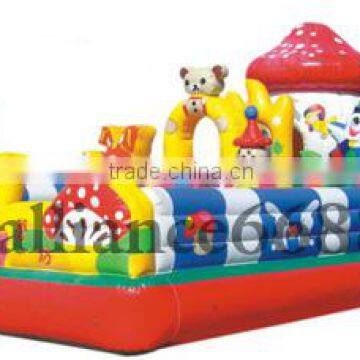 inflatable pvc moonwalk inflatable giant fun city