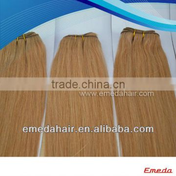 High Quality 5a silky staight 100% Indian Virgin Blond Remy Hair