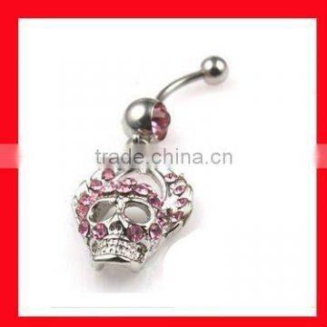 fashion piercing body jewelry 316l surgical stainless belly ring